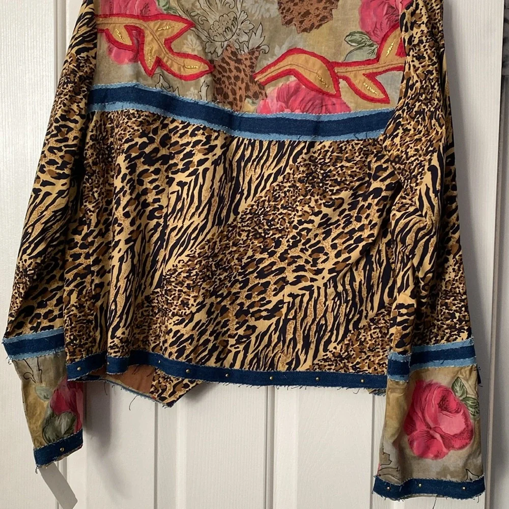 Draper’s & Damon’s Multi-Print Unique Jacket 🐆 🌸 - Picture 7 of 15